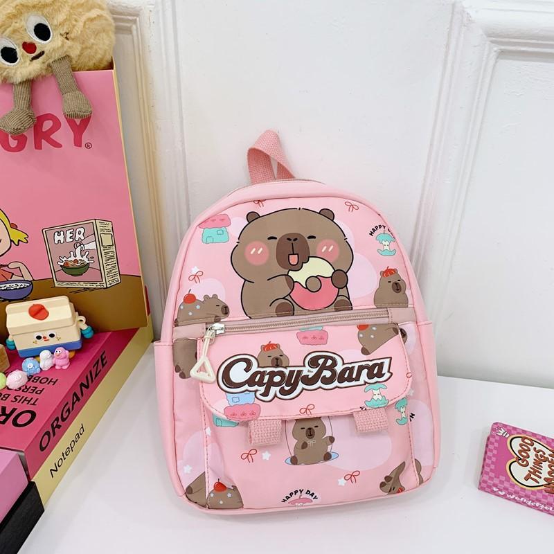 School bag children's bag new kapibara backpack light leisure love backpack