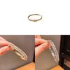 Light Luxury Alphabet Bracelet Copper Plated For Women Fashion Casual Jewelry