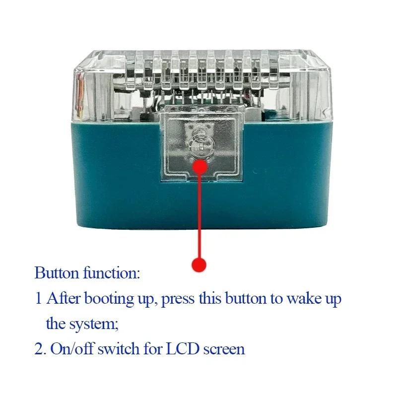 Li-Ion Battery Adapter Converter Digital Display Adapter Usb Type-C Power Supply 140W Pd3.1 For Makita Li-Ion Battery Charger