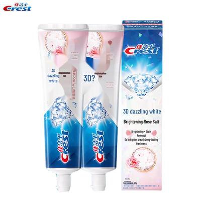 Crest 3D White Rose Salt Whitening Toothpaste