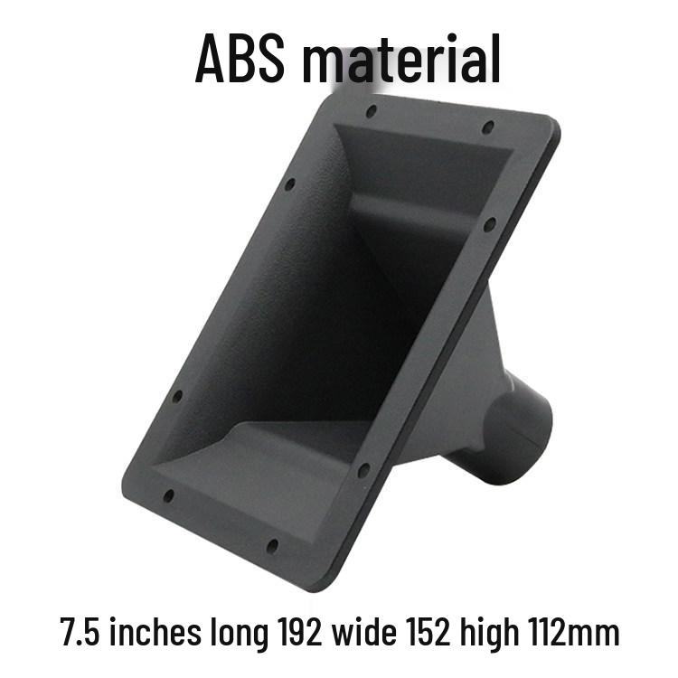 Speaker Tweeter Horn Driver: 4-14 inch, Flat/Screw Mouth, Plastic Horn