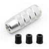95MM Universal Non- Gear Knob Manual Transmission Aluminum Alloy Racing Car Er Lever Knob with 3 Threaded Adapter