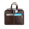 Genuine Crazy Horse Leather Laptop Sleeve MacBook Pro 15 Inch With Zipper Business Office Carry Case Unisex