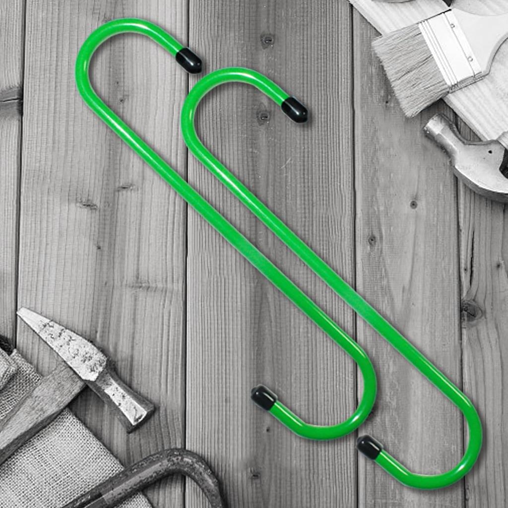 8 Pcs Green Brake Caliper Hangers, Brake Caliper Hooks, Brake Caliper Hanger Hook Brake Caliper Hooks With Rubber Tips, Stainless Steel Hook/Hanger -