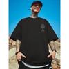 Summer New Casual Loose T-shirt Short Sleeved Men's Loose Fashion Printing Large 8XL Hip Hop Couple Wear Half Sleeve Cotton Top