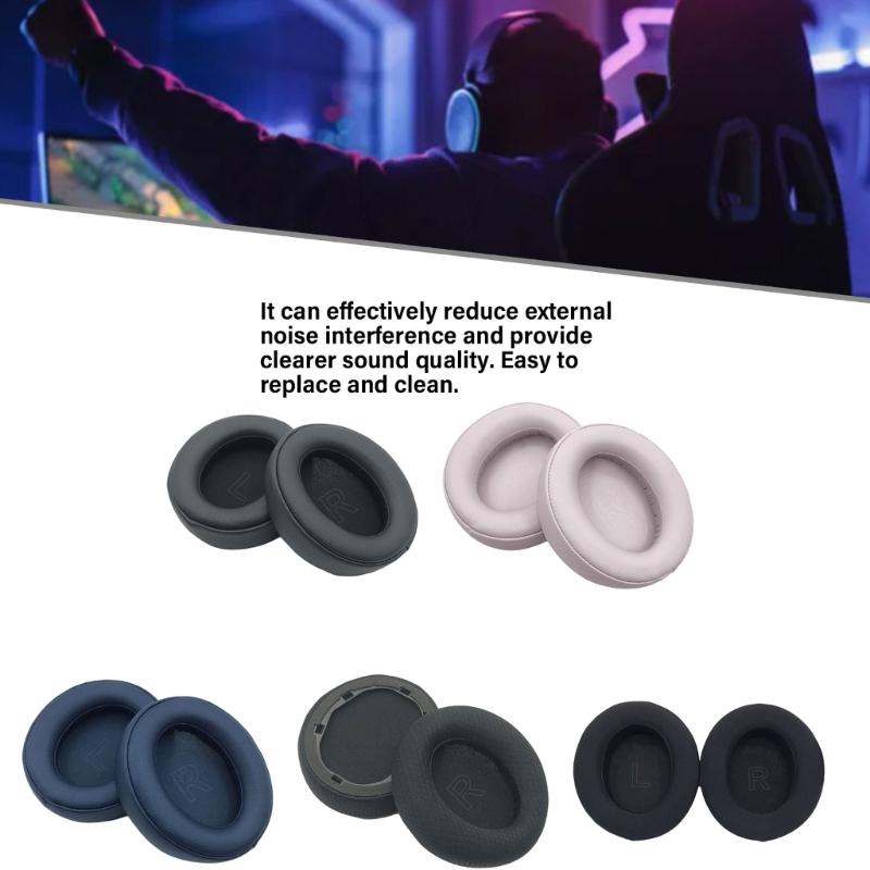 Replacement Protein Leather Earpads Ear Pad for Life Q30/Q35 Headphones Ear Cushions Earmuffs Ear Cover