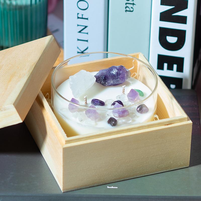Aromatherapy Companion Lover Gift Box Candle Cup Home Colorful Soy Wax Bedroom Handmade Deodorizing Scented Candle