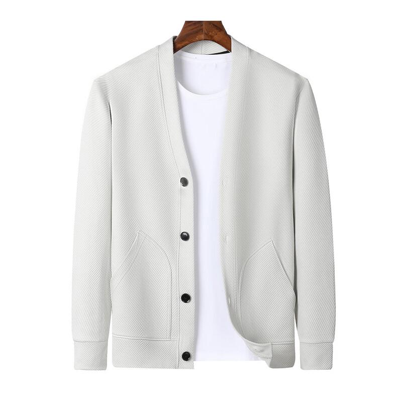 

SNOWFLYING Men s Casual V-Neck Cardigan Sweater M