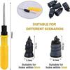 Car Tyre Repair Rubber Nail Set Tire Screws Tubeless Repair Tools Kit for Motorcycle Truck