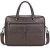 Luxury Fashion Men's Leather Shoulder Bag Top Layer Cowhide Crossbody Business Handbag Male Briefcase