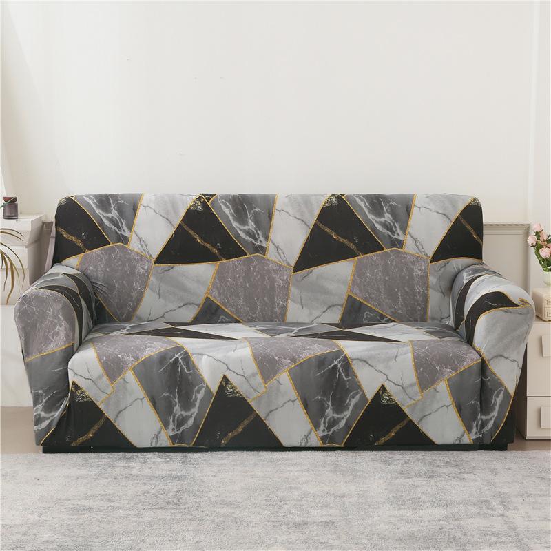 All inclusive Anti-slip Sofa Cover for All Seasons Removable and Washable Cover Nordic Style Fabric Sofa Towel L Shaped Imperial Concubine Couch 90-140cm