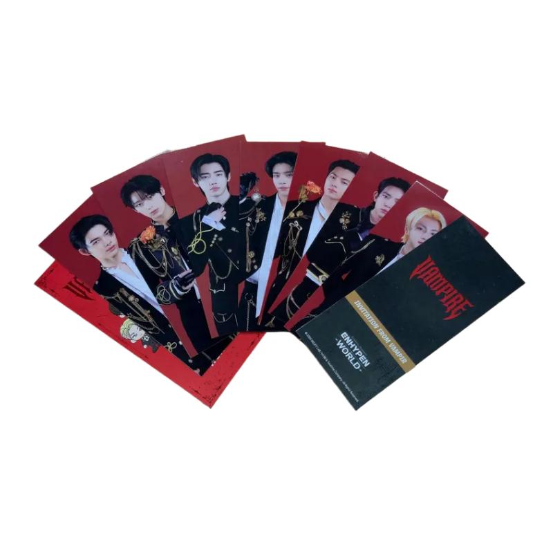 ENHYPEN World Coupon Card Collection – Vampire Basic Ver. Official Merch