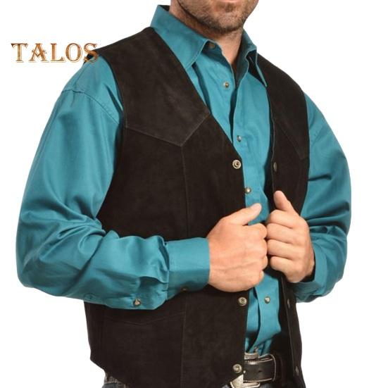 

Мужской жилет, пальто с V-образным вырезом, без рукавов, однобортный однотонный жилет с карманами, приталенный жилет-карго, повседневная одежда XXL чёрный