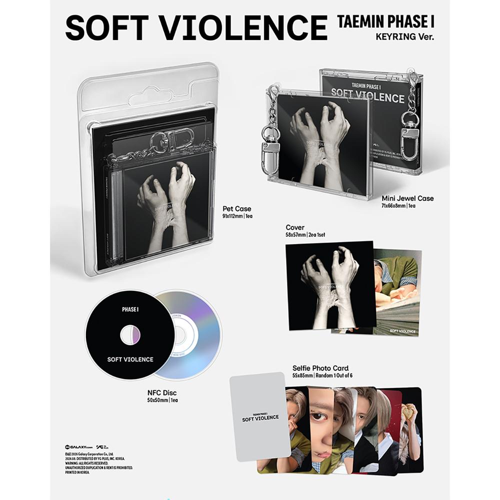 TAEMIN - FASE I : Violência Suave (Álbum Inteligente)