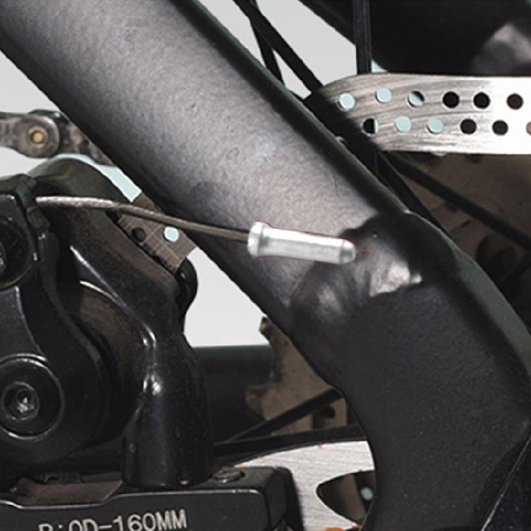 100 Pcs Bike Cable End Cap Mountain Bicycles Brake End Cover Easy To Install