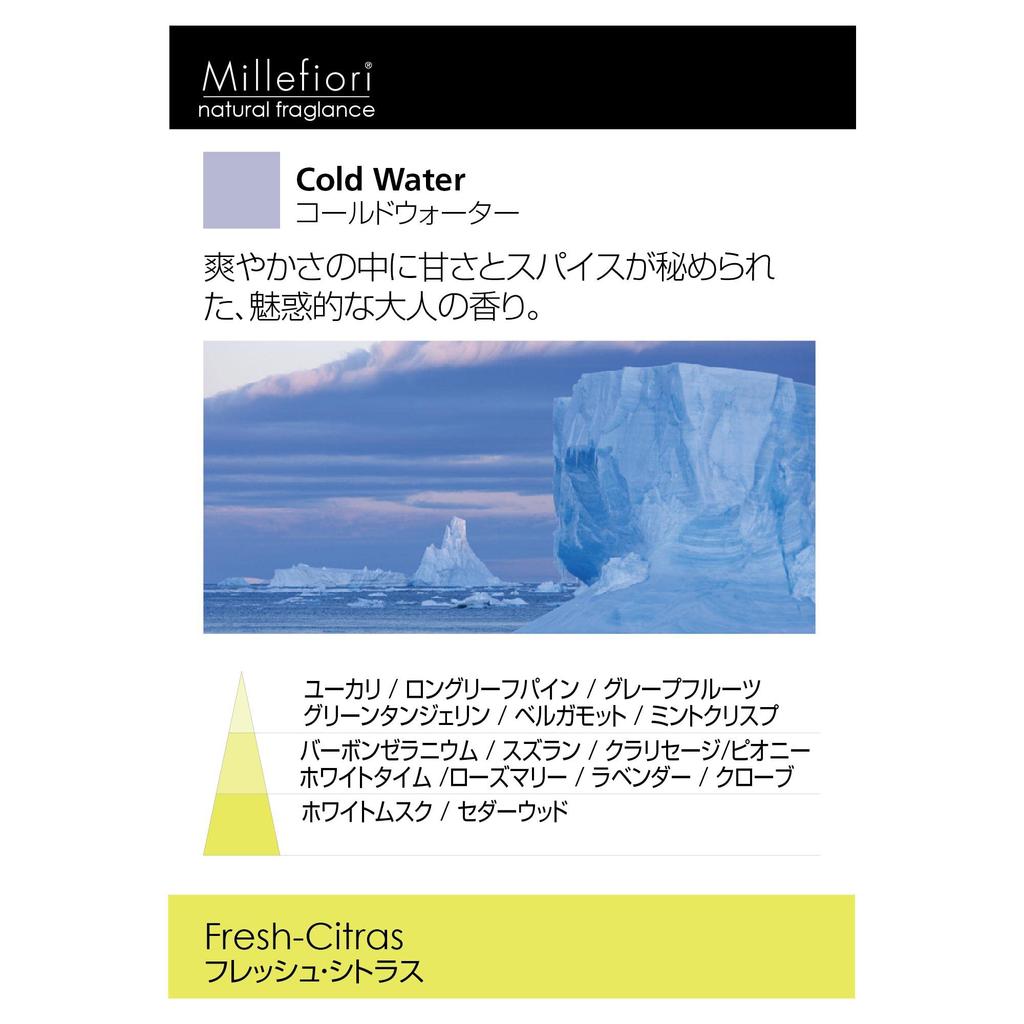 Car Air Freshener Cold Water 16CARC17 Fragrance/Car "ICON URBAN"