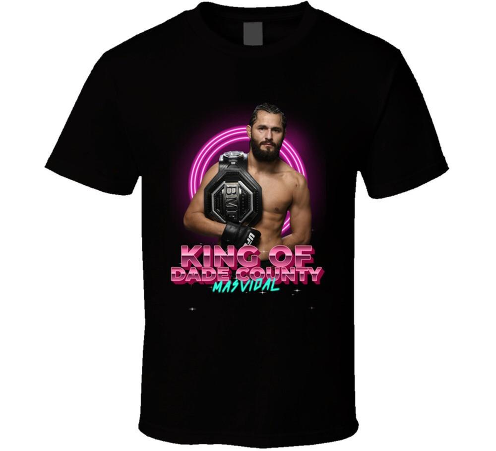 

King Of Dade County Jorge Masvidal T Shirt XL