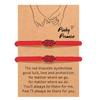 Red String of Fate Couple Bracelet Valentines Day Anniversary Gifts for Her Him Matching Bracelets for Boyfriend Girlfriend Wife