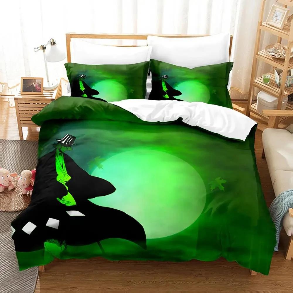Kisuke Bleach Urahara 3D Anime Påslakanset för Pojksovrum Enkelsäng Twin Full Queen King Size 2024 Påslakan Sängset Täcke