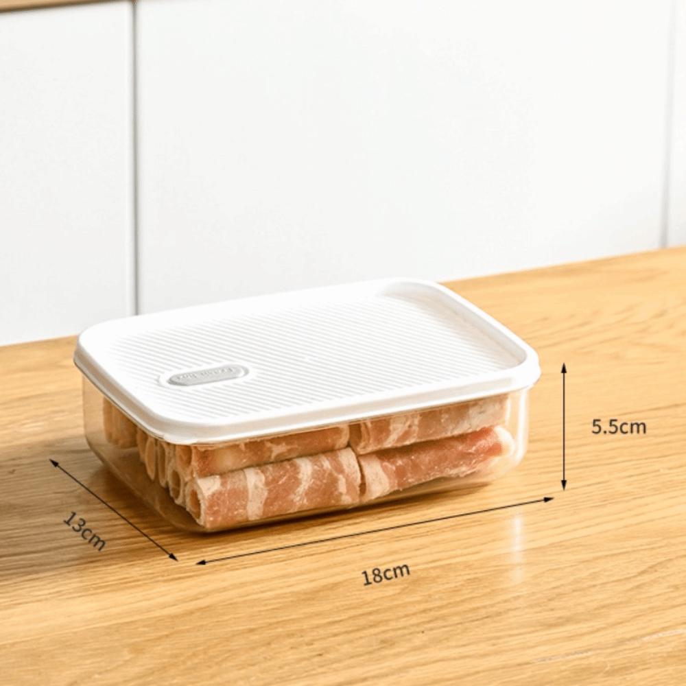 BPA-Free Refrigerator Storage Boxes Sealed Design Snack Storage Boxes  Refrigerator Use 950ML