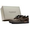 Air Force 1 Slip Resistant Abrasion Resistant Low Top Skateboard Shoes Unisex Black Umber DV0788-001(TeamH-S-BOX)