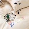 Cute Rabbit Blue 4-Piece Bedding Set