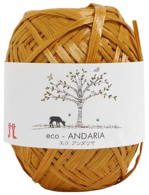 Hamanaka Eco Andaria Medium Set of 0200 Craft, Thick, Col. 69, Orange, 40g, Approx. 80m, 5,