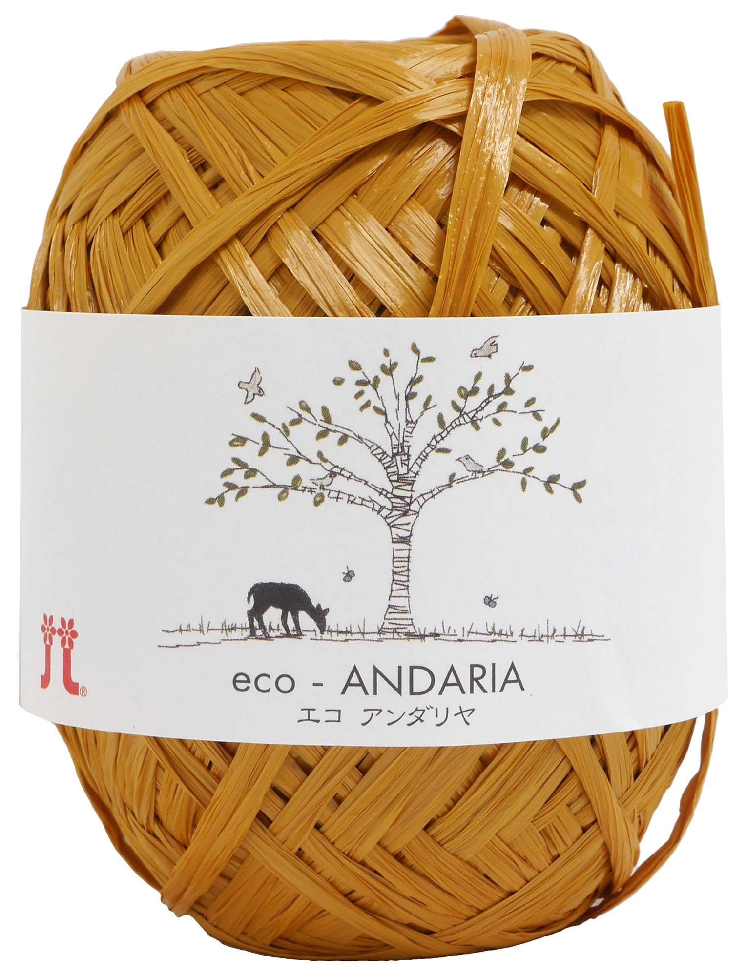 

Набір Hamanaka Eco Andaria Середній з 0200 Пряжа для рукоділля, Товста, Колір. 69, Помаранчевий, 40 г, Прибл.. 80м, 5,