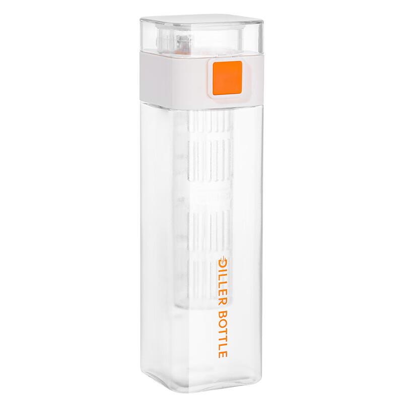 Dileber Square PCT Plastic Water Bottle
