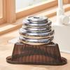 New Triangle Kitchen Drain Basket Portable Kitchen Accessories Vegetable Basin Punch-free Sink Filter Storage Basket