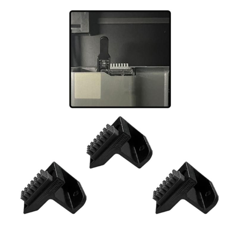 Silicone Nozzle Wiper Wipe Fittings 3PCS for Lab X1/P1 Models Enhances Precise 3D Printing