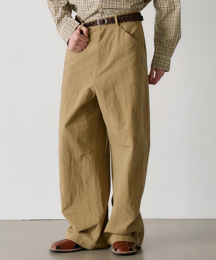 KNOUUN Utility Cargo Pants (Beige)