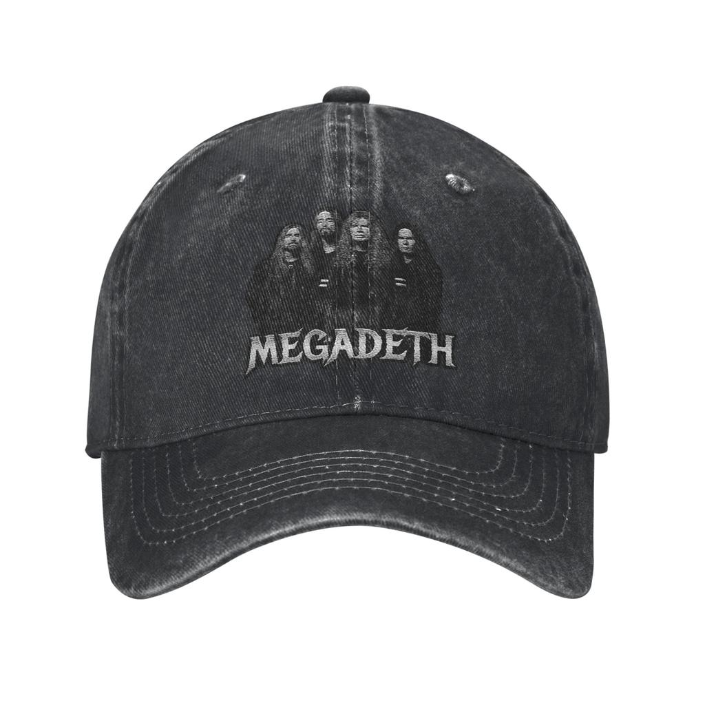 Megadeths New album tour 2026 Washed Baseball Cap Vintage Sun Hip Hop Hats Summer Women Unisex Outdoor Sport Snapback Cap
