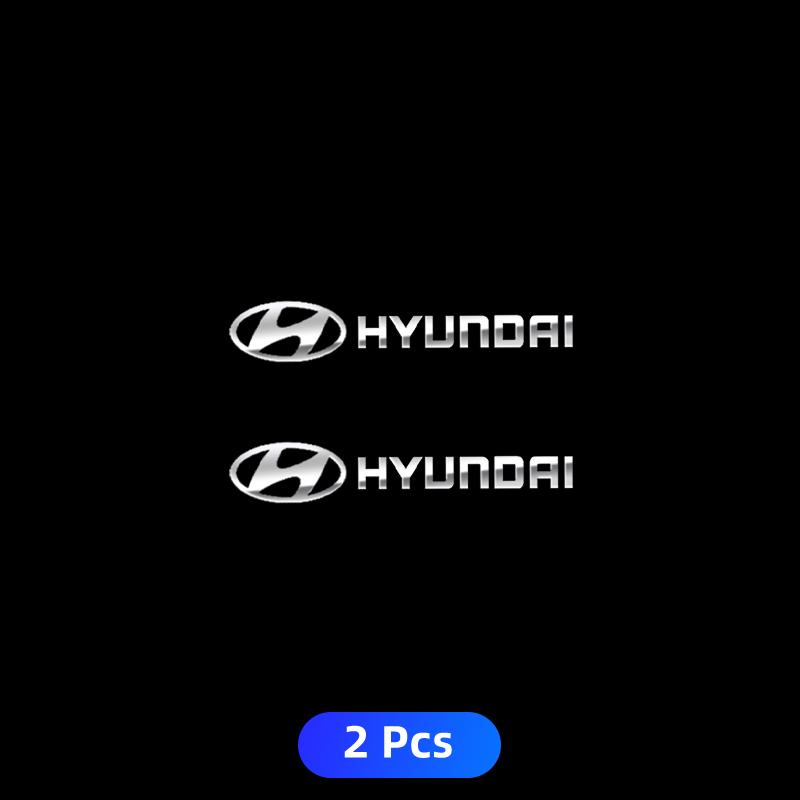 3D Metal Car Interior Dekoration Stickers Badges Auto Styling For Hyundai Tucson I10 I20 I30 Santa Fe Sonata Azera Accent b1