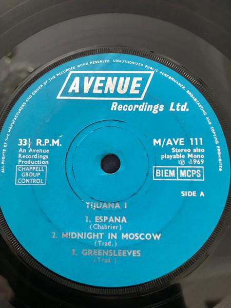 

7inch Record VARIOUS Tijuana 1 AVE111 AVENUE 1969 UK Pop Used