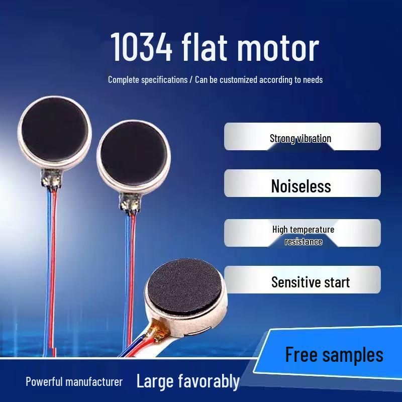 Miniature Vibration Flat Motors 1027/1020/0820/0827
