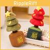 Holiday Tree Christmas Plush Toy Stuffed Doll Gift With Durable Fabric Design