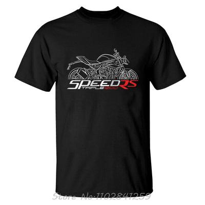 Triumphs Speed Triple 1200 RS 20212025 Graphic Tshirt Men Clothing Oversized Tshirt Summer Short Sleeve Cotton T Shirt Tops