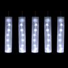 Set de 5 tubes lumineux etoiles