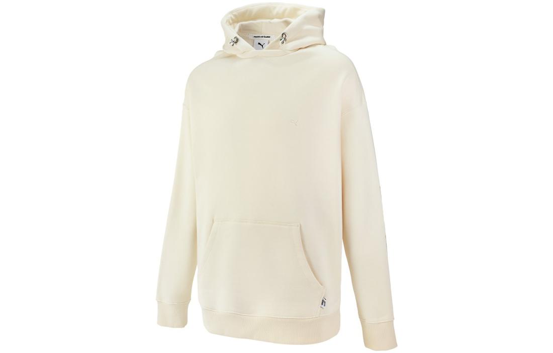 PUMA Mmq Series Sweatshirts Unisex White Hooded Moderate Other 536596-65 XS