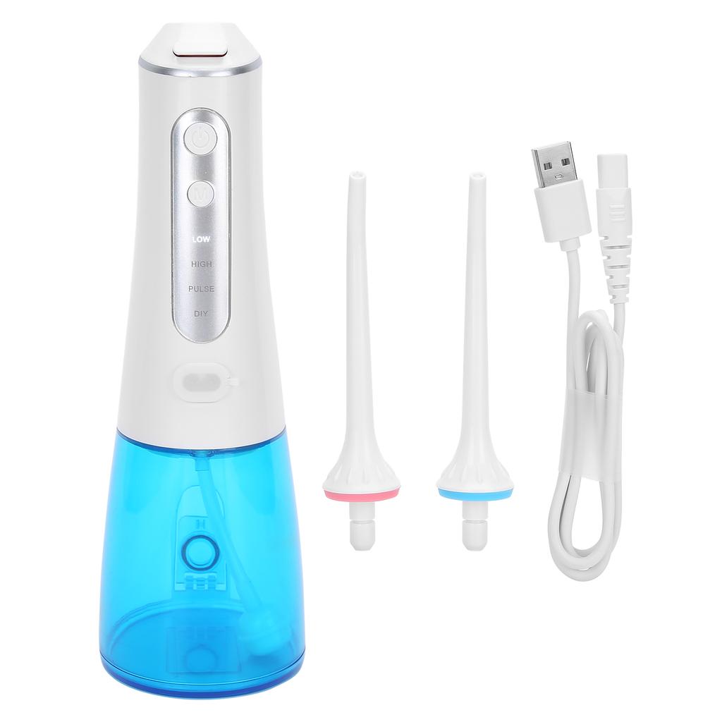 Wf202 300ML Oral Irrigator Oppladbar munntennrengjøringsenhet Tennrenser