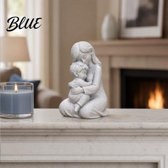 Maternal Love Figurine 3D Printed Mother And Baby Figurines Ornaments Nordic Style Warm