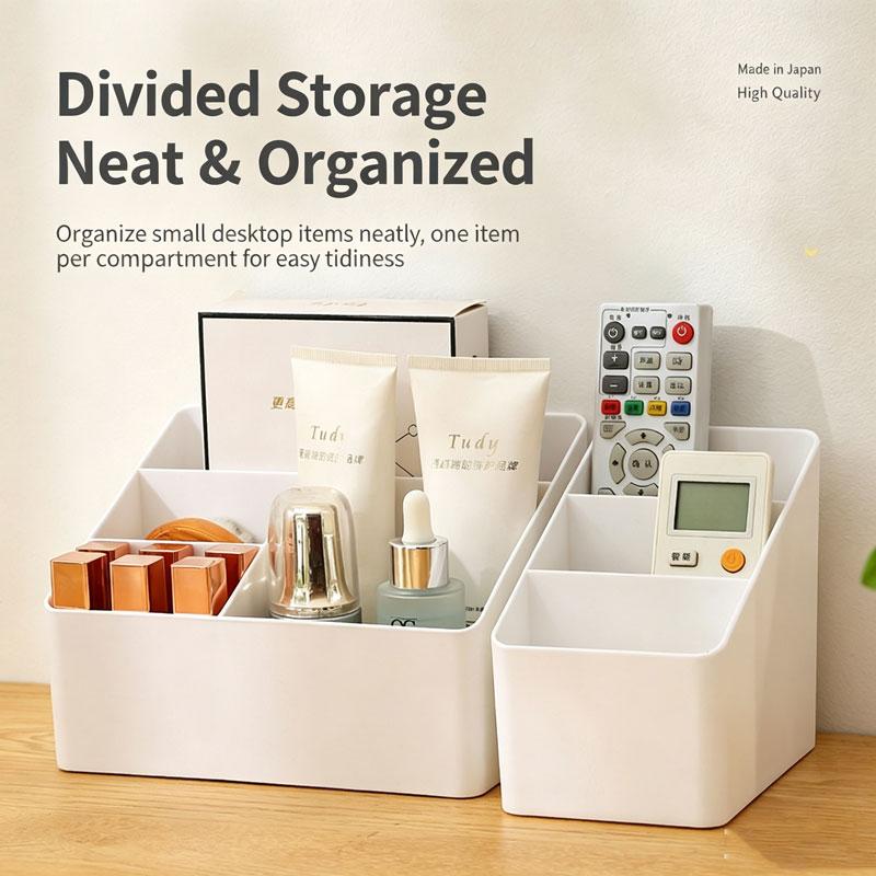 Dormitory living room desktop storage box plastic office cosmetics finishing box remote multi-function finishing storage box bat