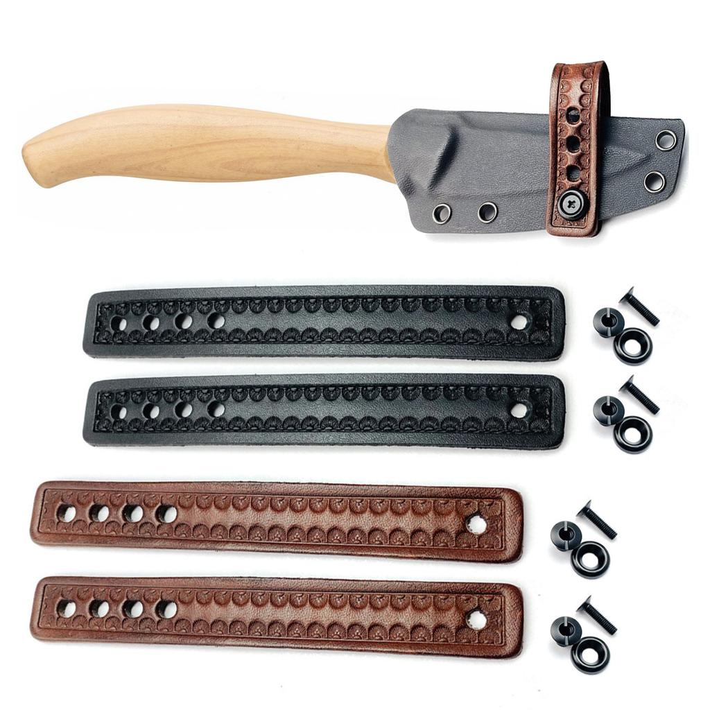 2Pcs IWB Soft Belt Rings Holsters Accessories Heavy Duty Holsters Clip Works with 1.25-2'' Belts Sheath Belt Rings