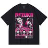 230 Gsm 100% Cotton Demon Slayer V56 Nezuko Print Unisex Heavy Cotton T Shirt