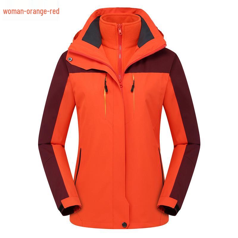 

Мужской/Женский Конвертируемый Комплект 3-в-1 Водонепроницаемой Ветрозащитной Куртки для Активного Отдыха XL