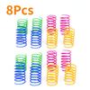 Kitten Coil Spiral Springs Cat Toys Interactive  Gauge Cat Spring Toy Colorful Springs Cat Pet Toy Pet Products