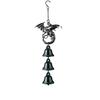 Metal Iron Black Dragon Wind Chime Decorations Ornaments Dragon Doorbell Crafts Bells Vintage Wind Chimes Festive Decorations
