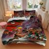 Heman Battle Cat Print 3Pcs Bedding Setduvet Cover With 2 Bedropillowcase Home Birthday Gift