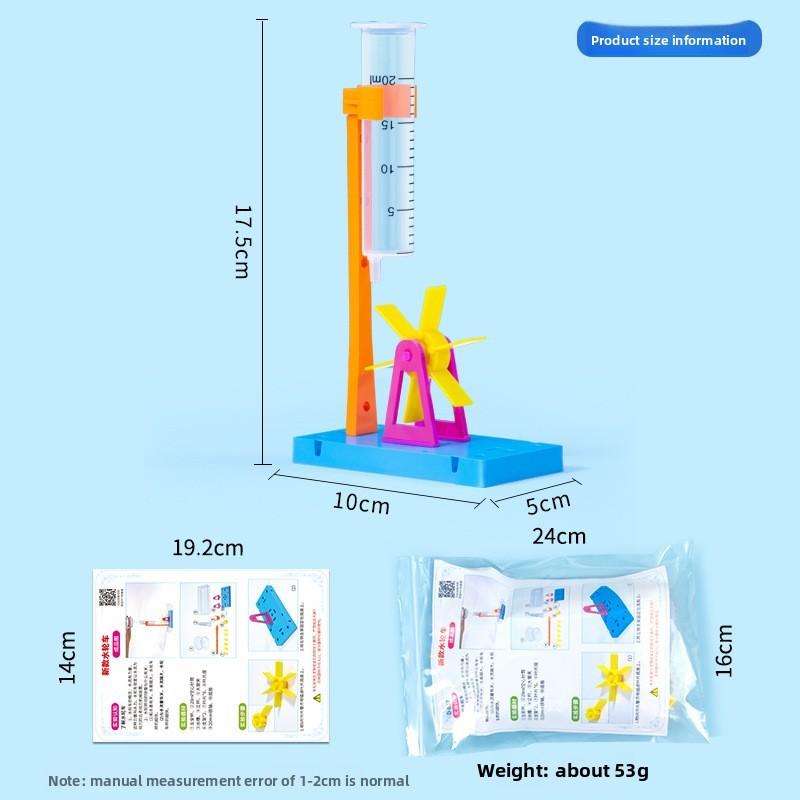 Simulated Water Turbine Assembly Material Set For Kids Diy Physics Educational Toy Source Factory